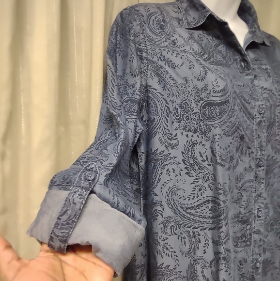 C Est. 1946 Long Sleeves Tunic Blouse. Size S. 🆕 - Picture 10 of 11